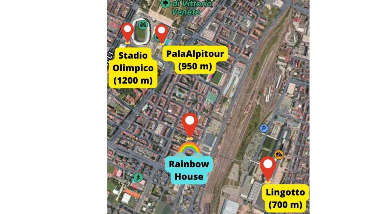 شقة Rainbow House Lingotto Inalpi تورينو المظهر الخارجي الصورة